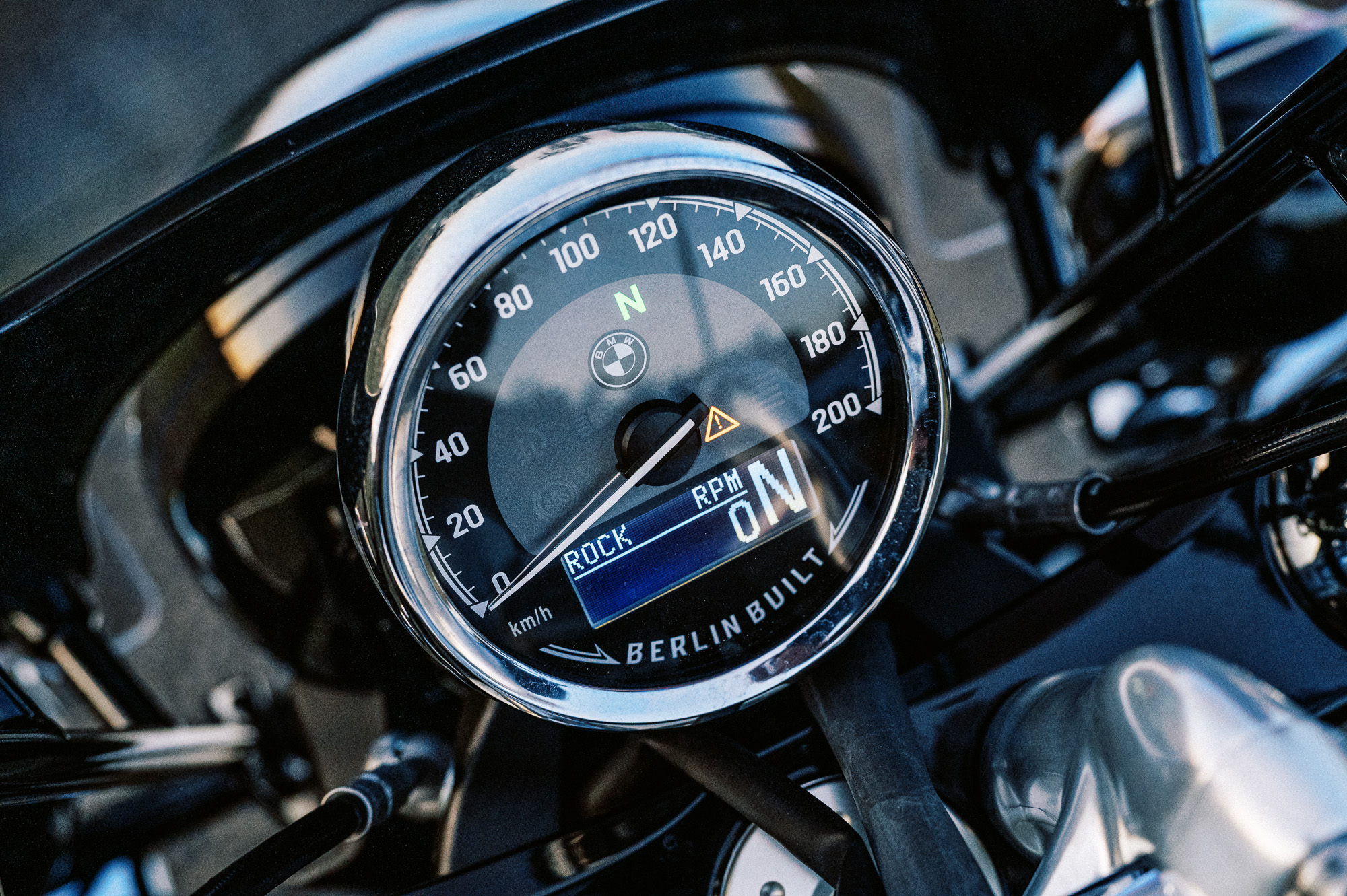 Detail shot of a 23023 BMW R 18 Motorcycle