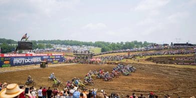 Riders participating in a previous round of MX. Media provided by Pro Motocross.
