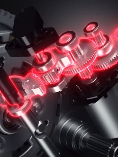 A view of Honda’s novel E-Clutch system. All media provided by Honda.