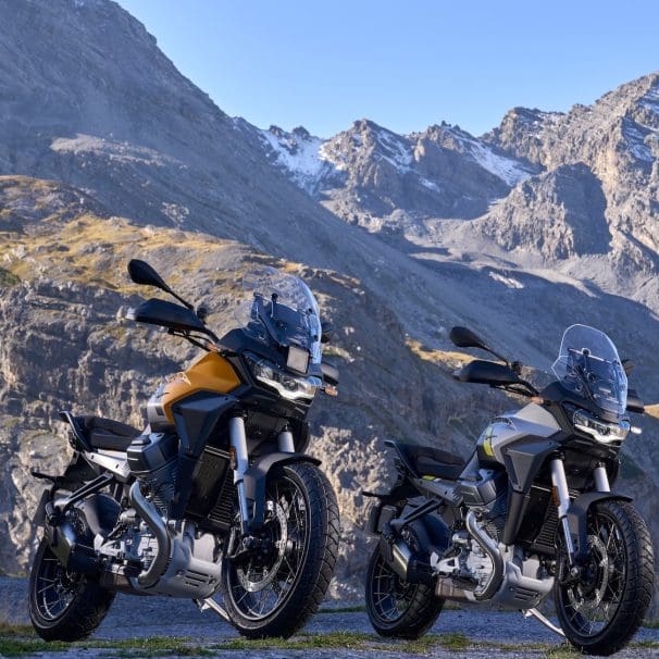 A view of Moto Guzzi's new Stelvio. All media provided by Moto Guzzi.