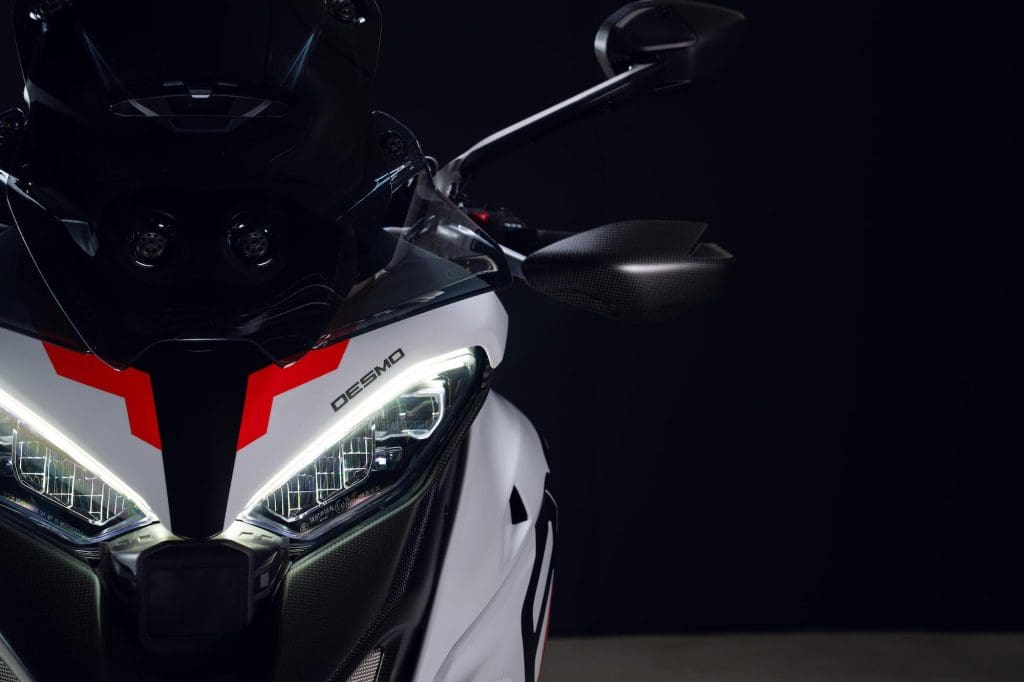A view of Ducati's brand new Multistrada V4 RS. All media provided by Ducati.