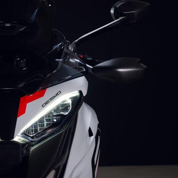 A view of Ducati's brand new Multistrada V4 RS. All media provided by Ducati.