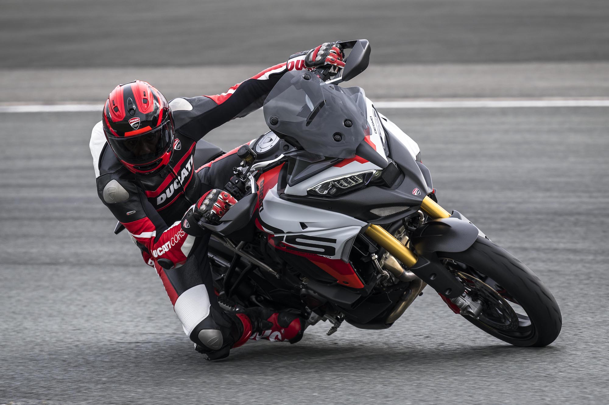 A view of Ducati's brand new Multistrada V4 RS. All media provided by Ducati.