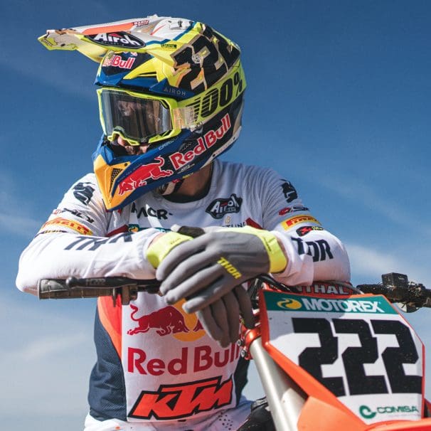 Tony Cairoli, now officially signed on with Ducati for a motocross program. Media sourced from RacerX.