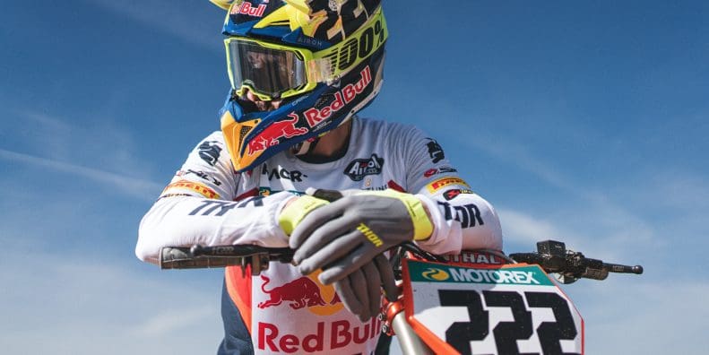 Tony Cairoli, now officially signed on with Ducati for a motocross program. Media sourced from RacerX.