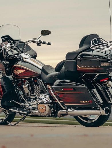 A view of Harley-Davidson's CVO models. Media provided by Harley-Davidson.