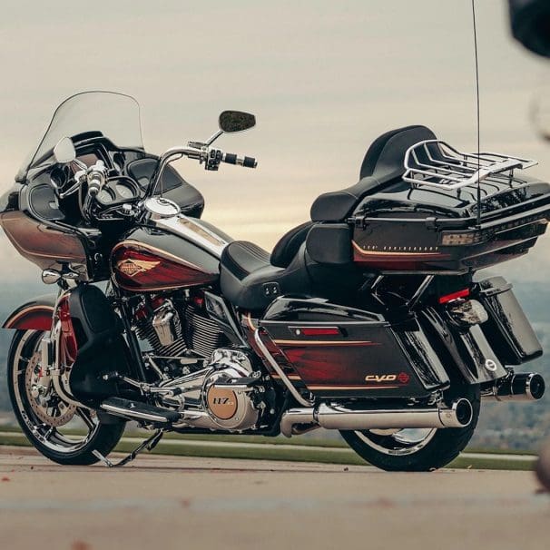 A view of Harley-Davidson's CVO models. Media provided by Harley-Davidson.