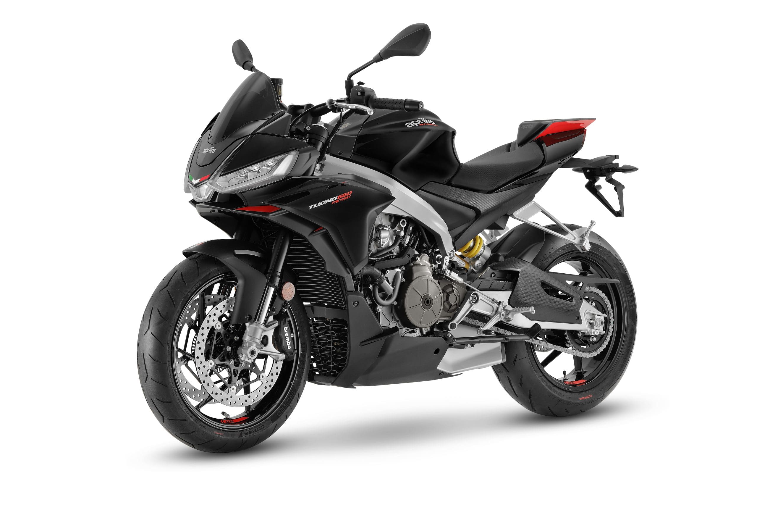 A 2023 Aprilia Tuono 660 Factory