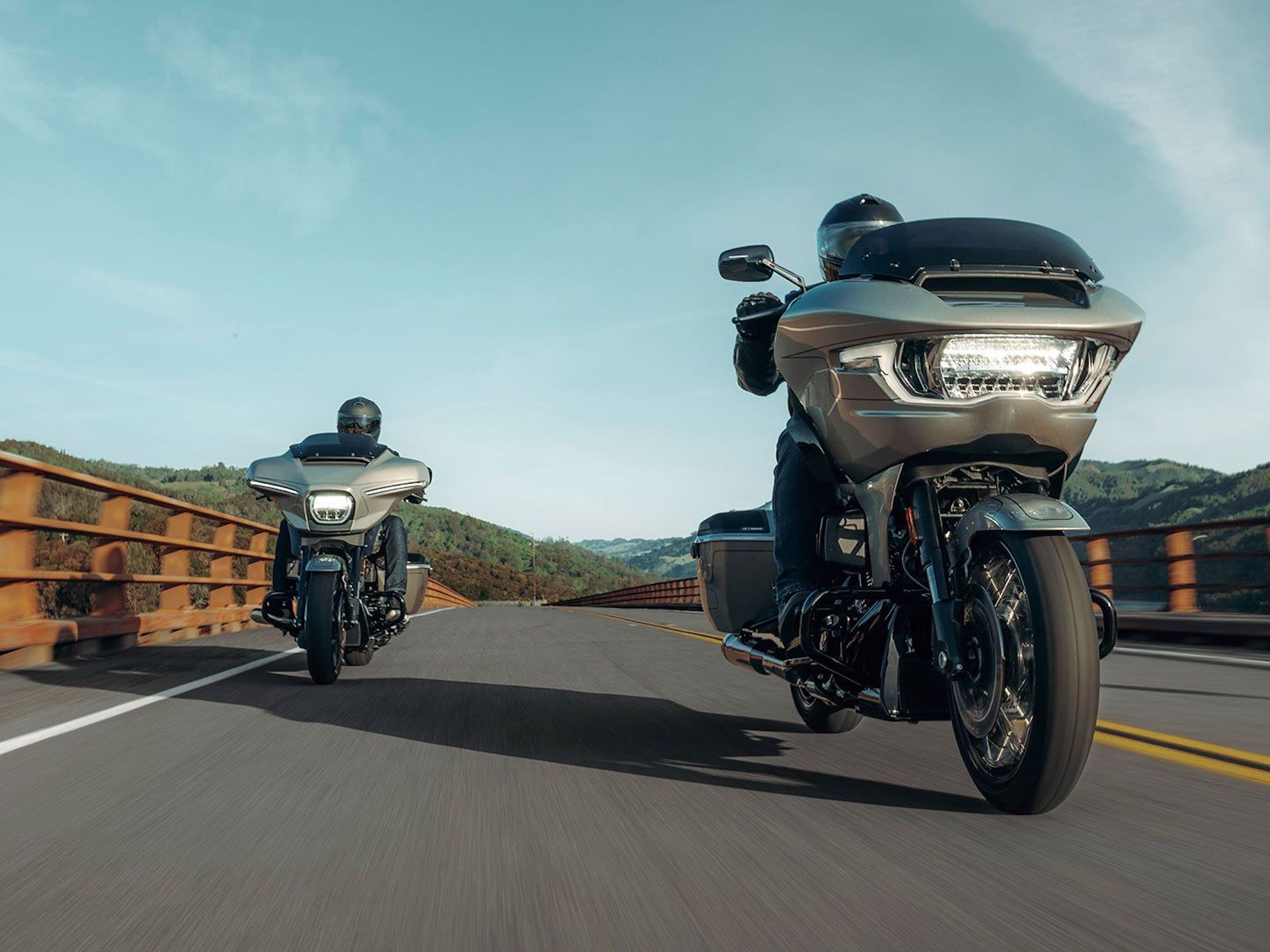 A view of Harley-Davidson's CVO models. Media provided by Harley-Davidson.