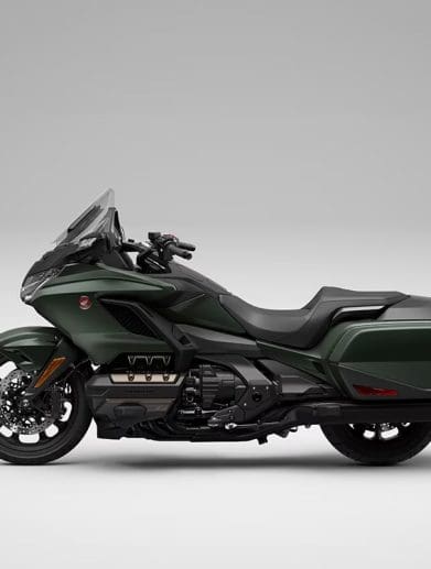Honda's refreshed 2024 Gold Wing. Media provided by Honda.