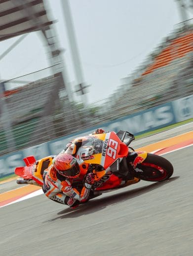 Marc Marquez. Media sourced from Motoring World.