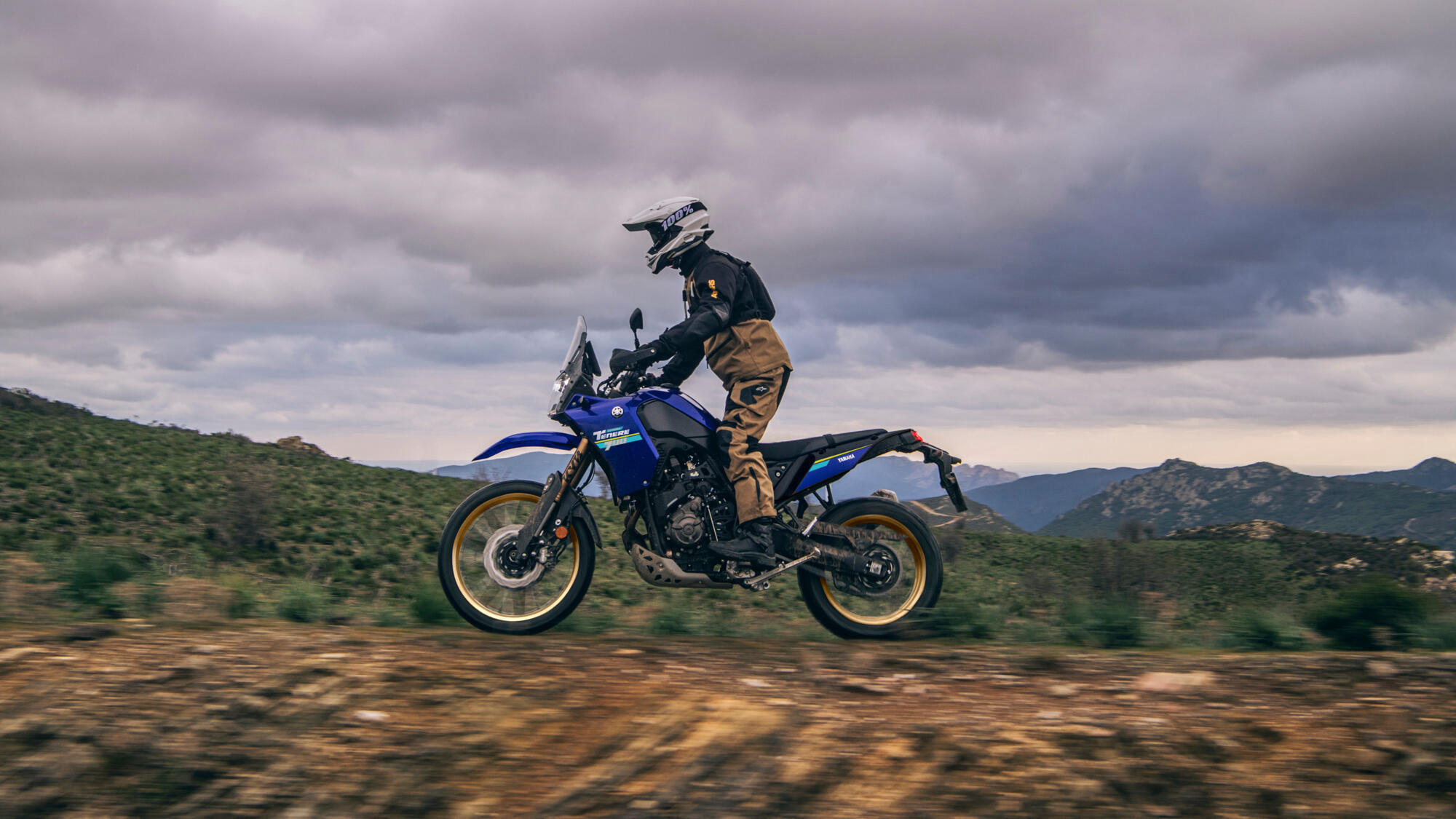 A view of the all-new 2024 Yamaha Ténéré 700 Extreme, to be debuted on October 20th. All media provided by Yamaha Motors Europe.