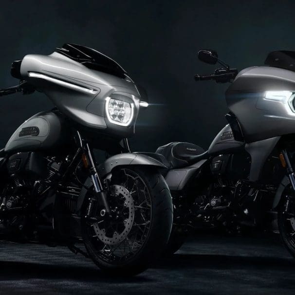 A view of Harley-Davidson's Road Glide and Street Glide. Media sourced from Harley-Davidson.