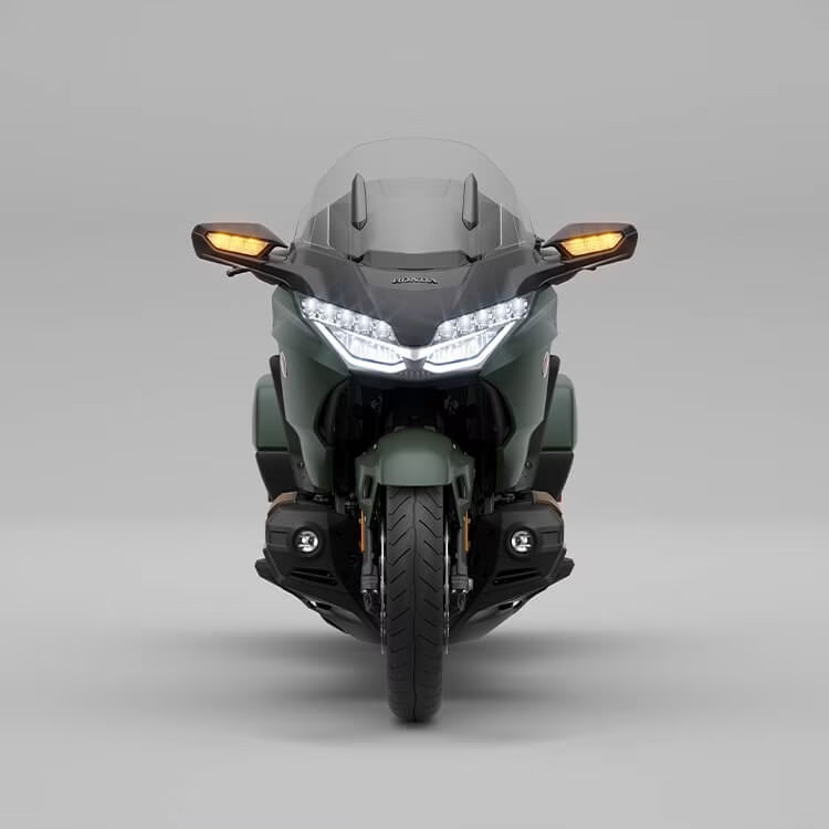Honda's refreshed 2024 Gold Wing. Media provided by Honda.