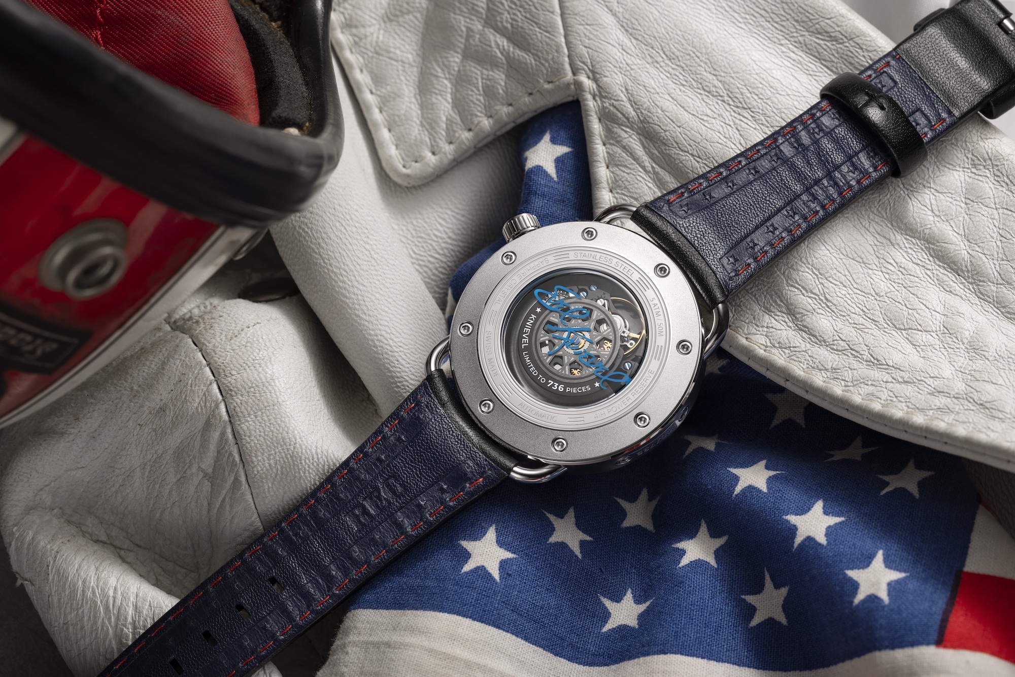 A view of the TTT Knievel. Media provided by REC Watches.