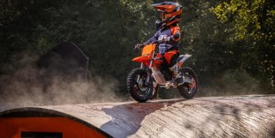 A view of KTM's all-new SX-E 2 racer. All media provided by KTM.