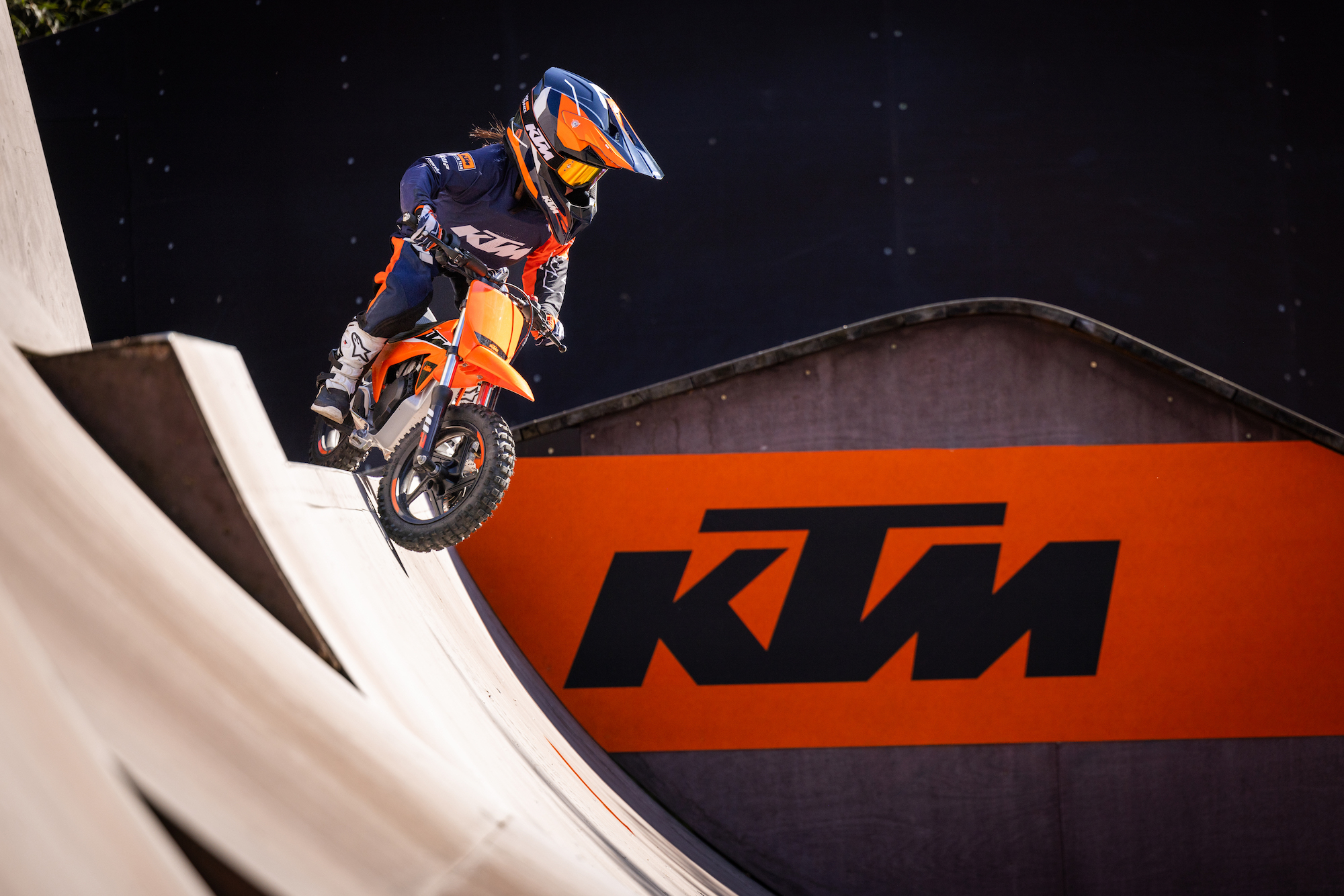 A view of KTM's all-new SX-E 2 racer. All media provided by KTM.