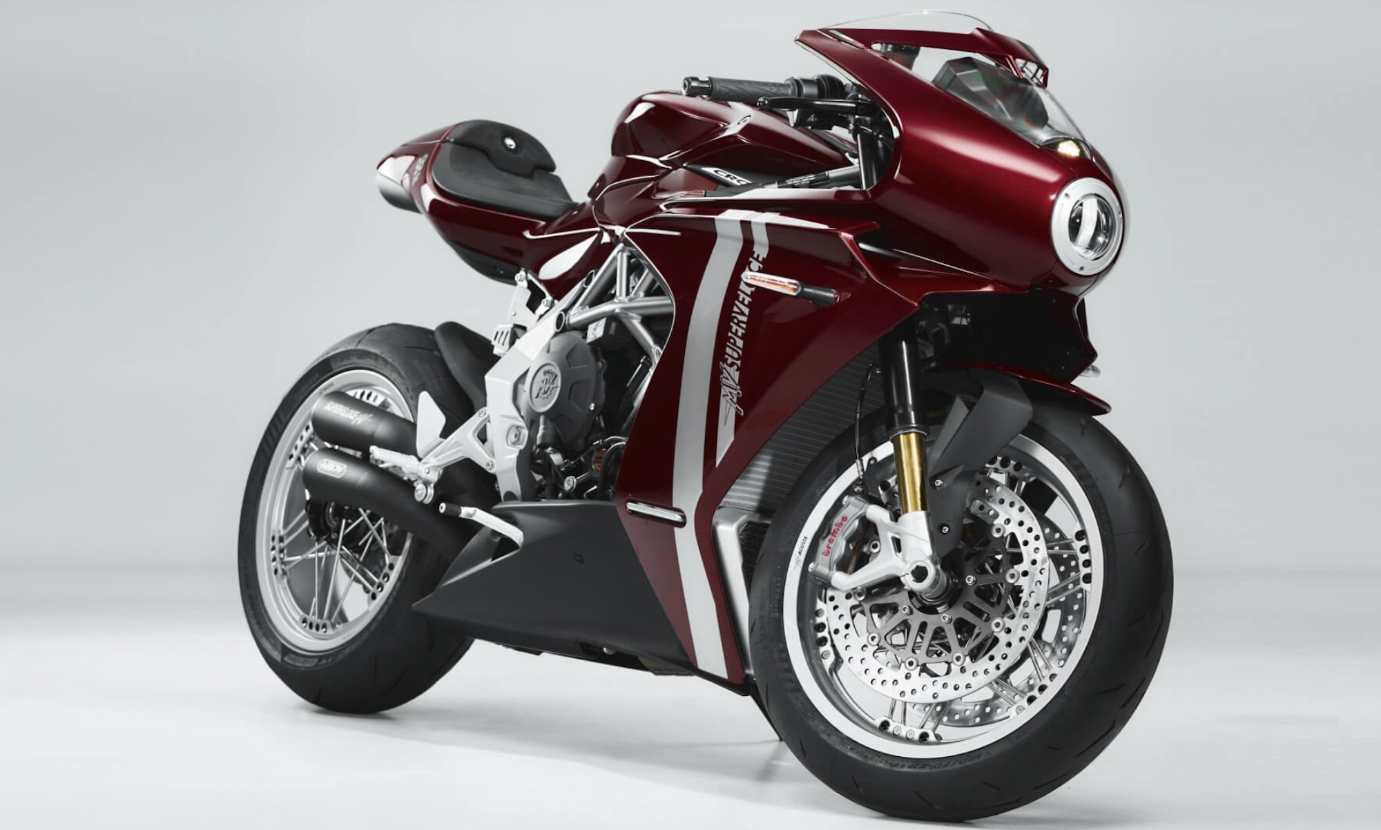 A view of MV Agusta's Superveloce 98 Edizione Limitata. All media provided by MV Agusta.