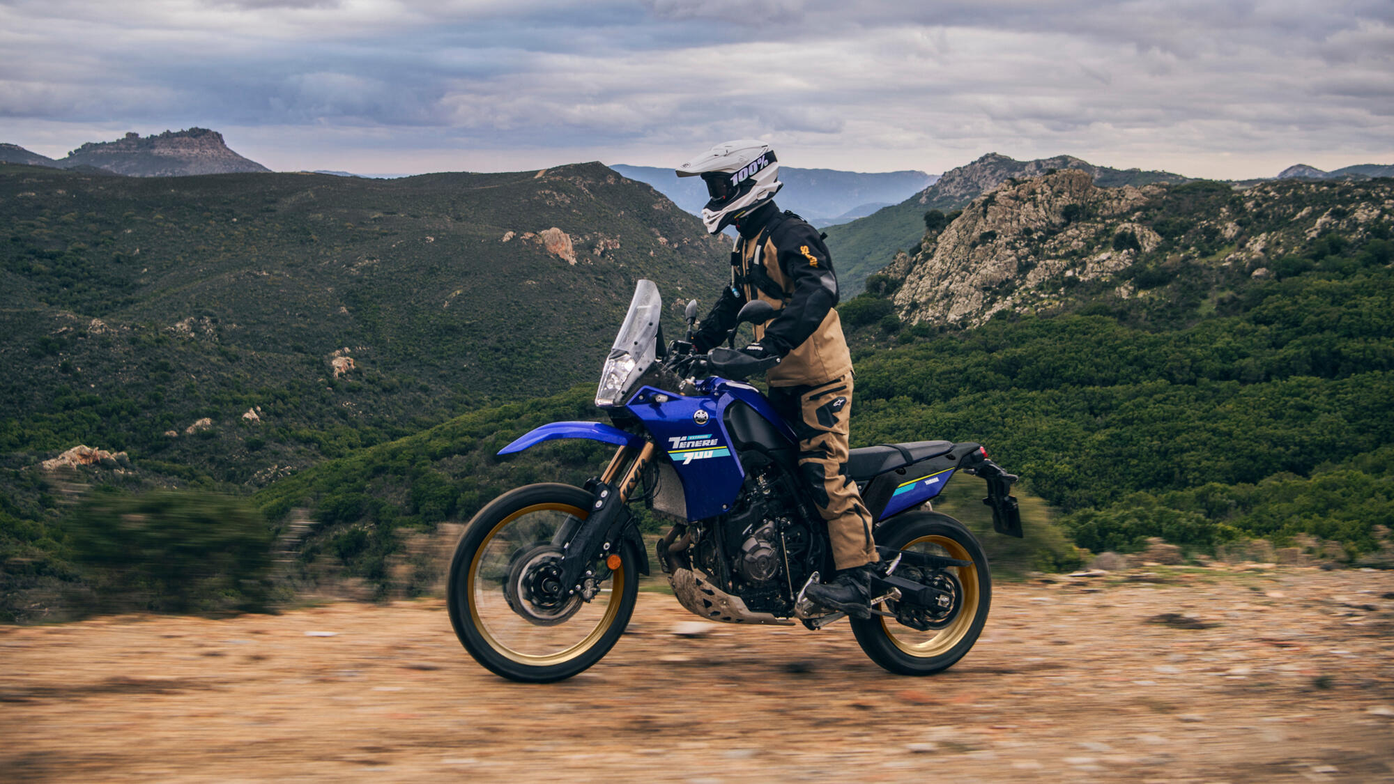 A view of the all-new 2024 Yamaha Ténéré 700 Extreme, to be debuted on October 20th. All media provided by Yamaha Motors Europe.