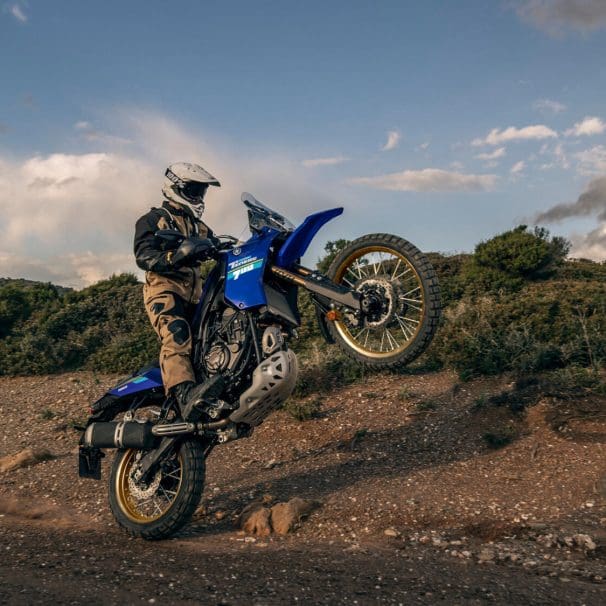 A view of the all-new 2024 Yamaha Ténéré 700 Extreme, to be debuted on October 20th. All media provided by Yamaha Motors Europe.