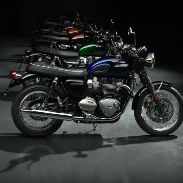 Triumph's new, limited edition 2024 Stealth Range. All media provided by Triumph.
