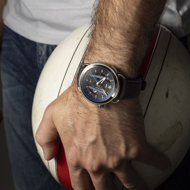 A view of the TTT Knievel. Media provided by REC Watches.