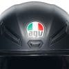 Image of the vents above the visor on the AGV K1.