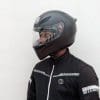 Rider wearing AGV K1 Helmet