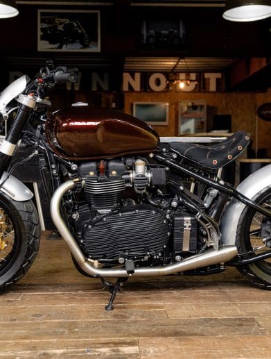 2019 Triumph Bobber Black by Down & Out Motorcycles