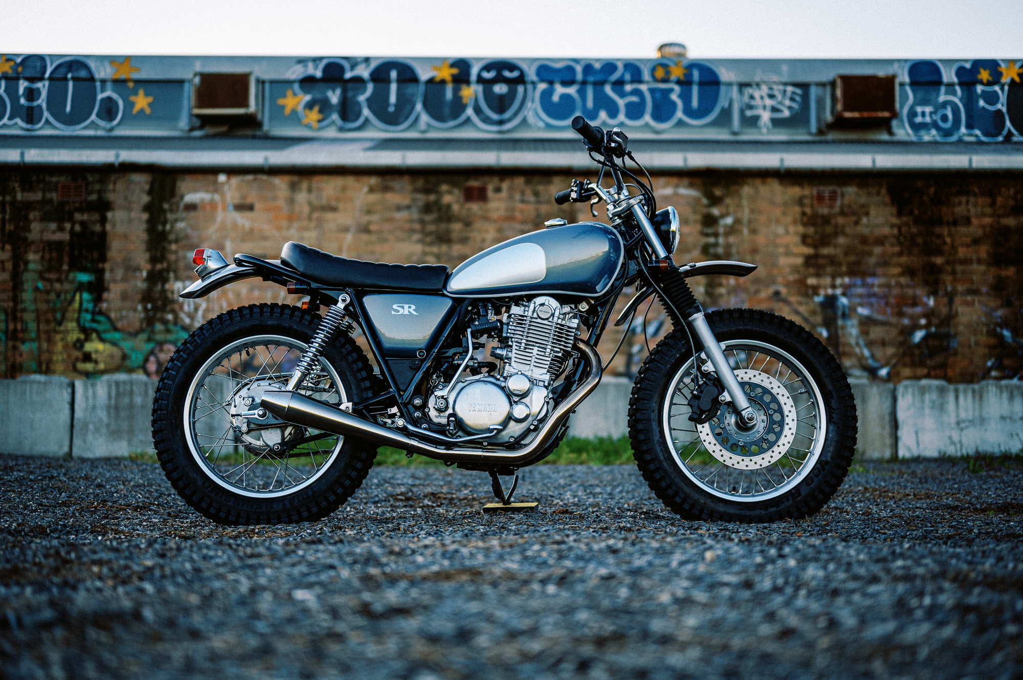 Sabotage Motorcycle s Custom Yamaha SR400 Scrambler Honda NC700