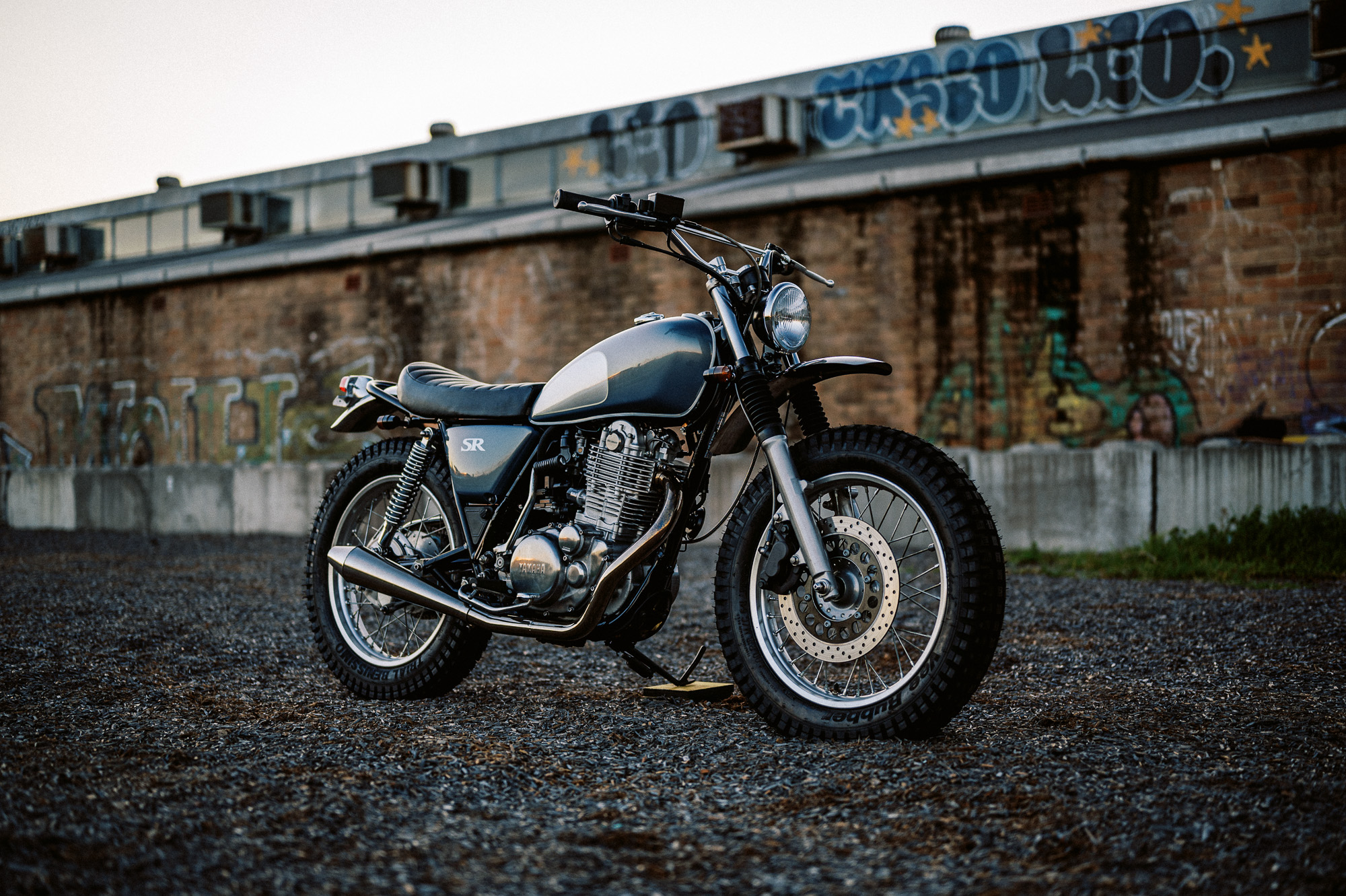 Sabotage Motorcycle s Custom Yamaha SR400 Scrambler Honda NC700