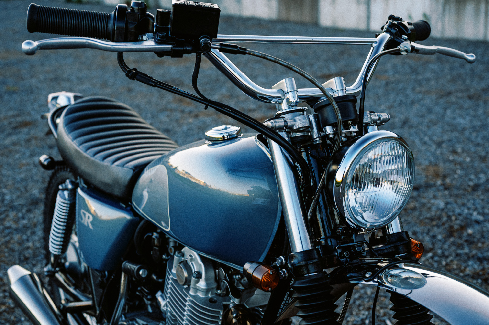 Sabotage Motorcycle s Custom Yamaha SR400 Scrambler Honda NC700