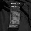 Materials tag in the jacket interior