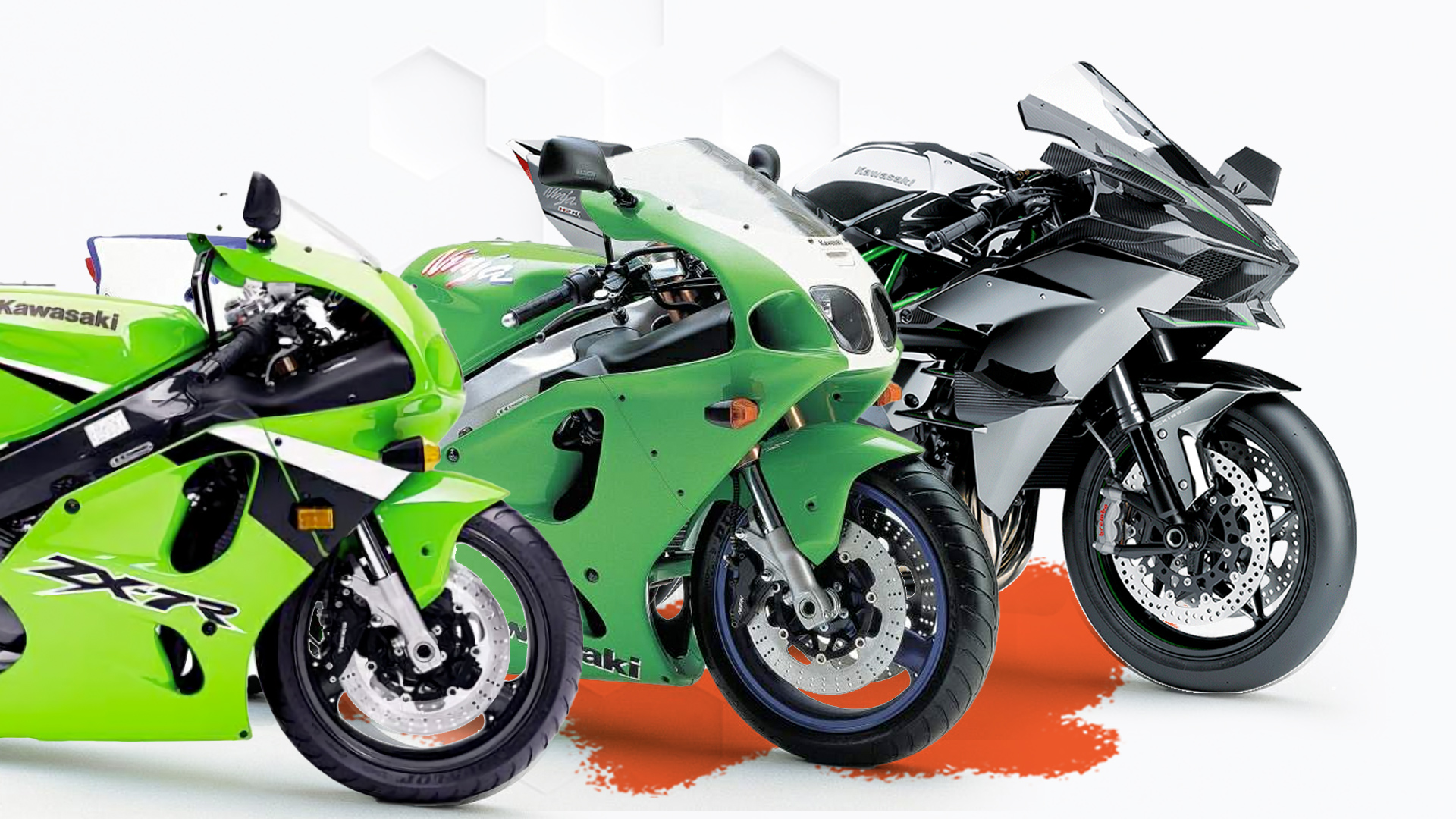 Domani Technic Motorcycle Building Kit for Kawasaki H2 Superbike