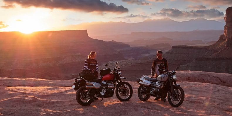 A view of Triumph's 2024 Scrambler range. Media provided by Triumph.