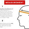 Measurement guide for LS2 Rebellion Half Helmet