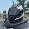 Front view of Nexx X.R3R X-PRO CARBON Full Face Helmet