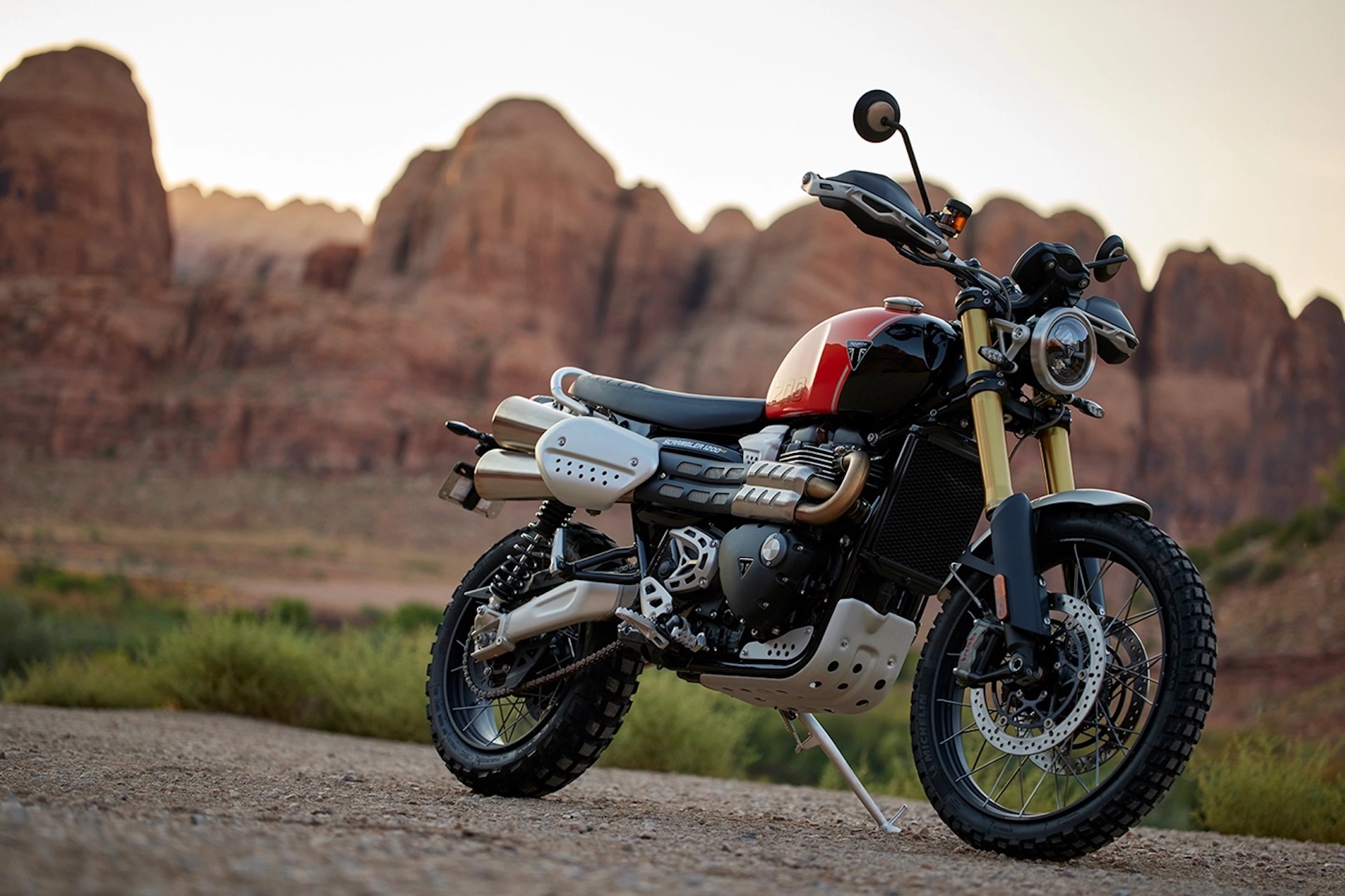 A view of Triumph's 2024 Scrambler range. Media sourced from MCN.