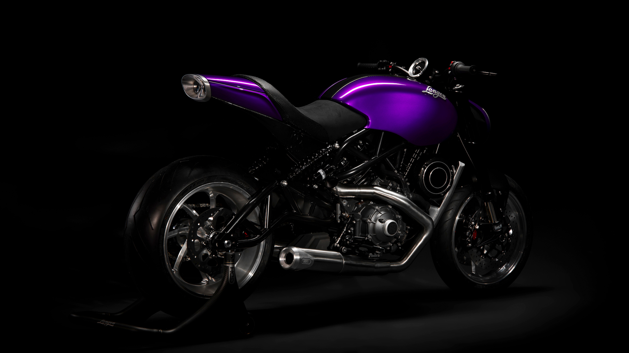 Langen's LightSpeed - a new four-stroke readying for a 2025 UK debut. All media provided by Langen Motorcycles.