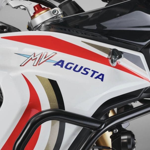 A view of MV Agusta's new 2024 LXP Edi Orioli Edizione Limitata. Media provided by MV Agusta.