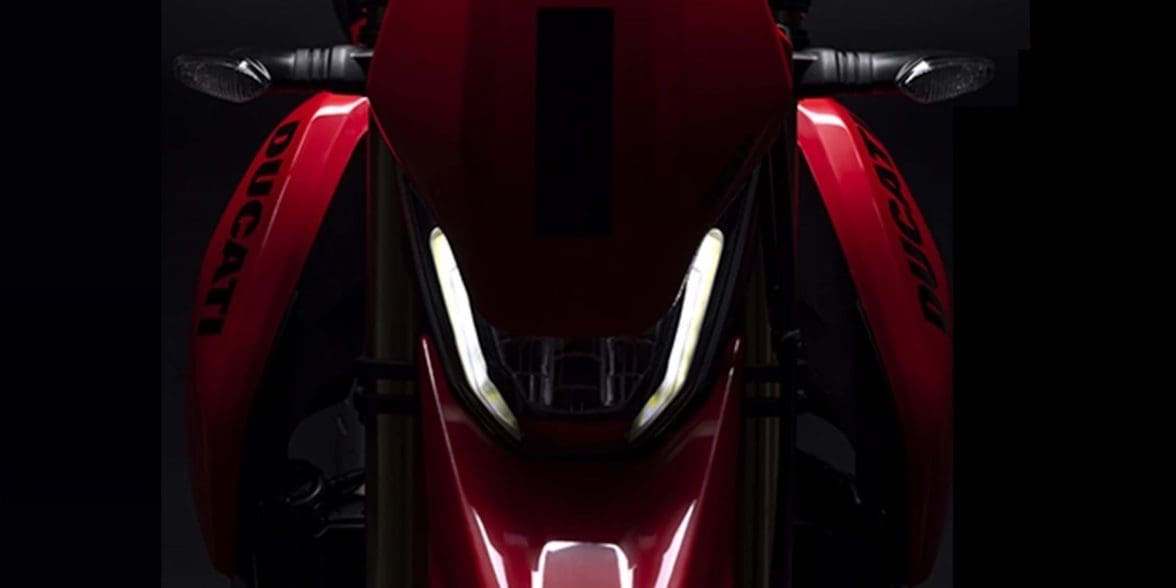 A view of Ducati's 2024 Hypermotard 698 Mono. All media provided by Ducati.