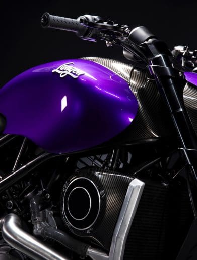 Langen's "LightSpeed" - a new four-stroke readying for a 2025 UK debut. All media provided by Langen Motorcycles.