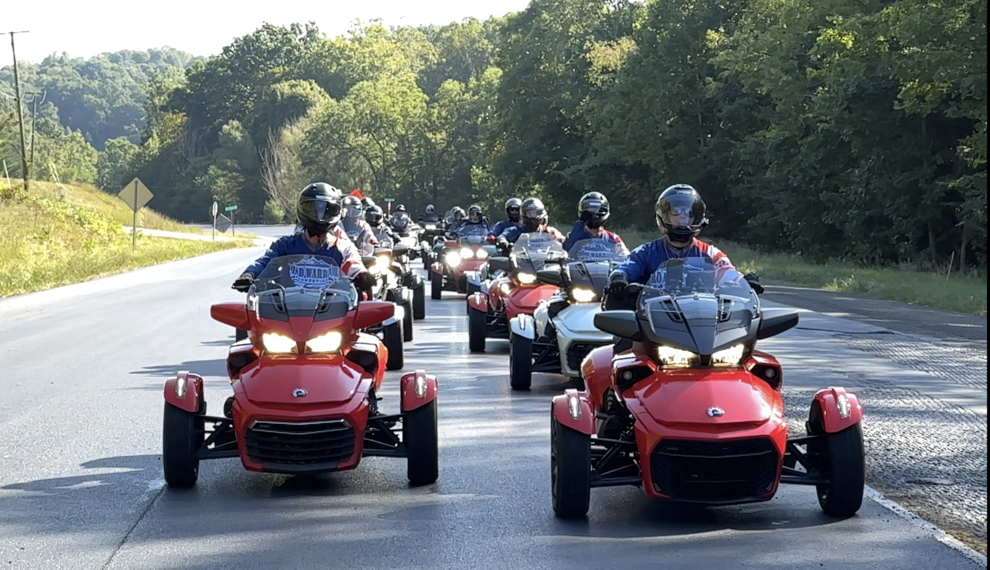A view of the 2023 Can-Am & Road Warrior Foundation (RWF) Adventure Therapy Ride. Media provided by Can-Am.