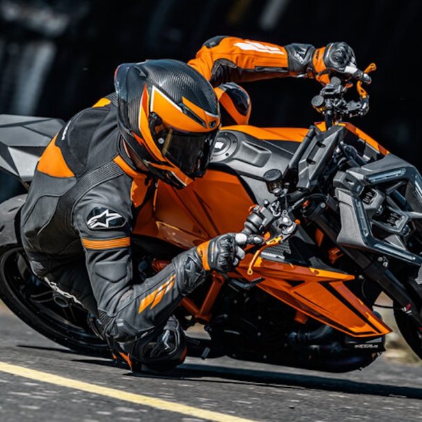 KTM's 2024 1390 Super Duke R EVO. Media provided by KTM.