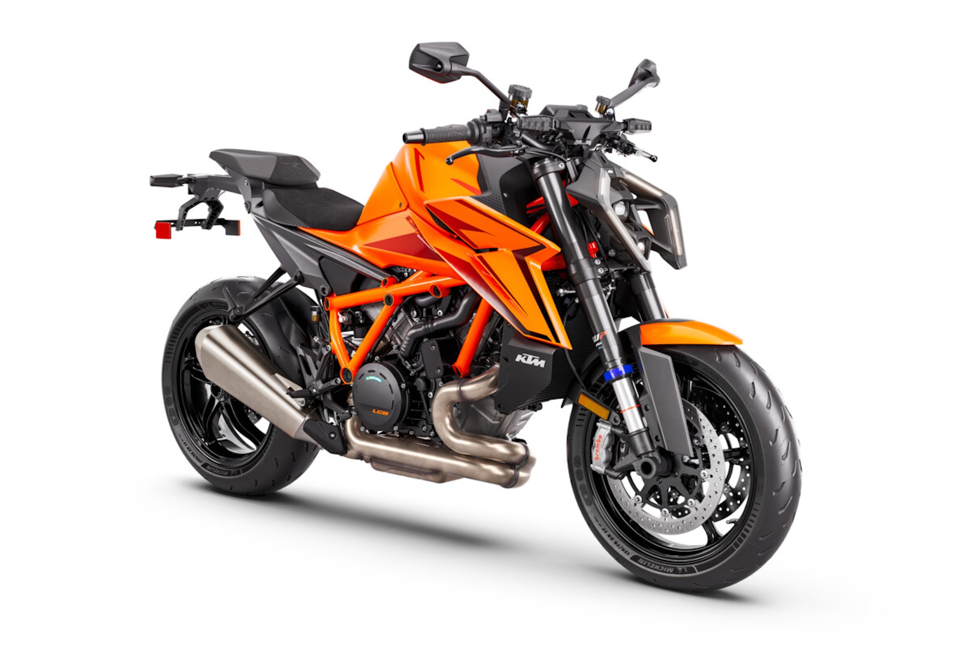 KTM's 2024 1390 Super Duke R EVO. Media provided by KTM.