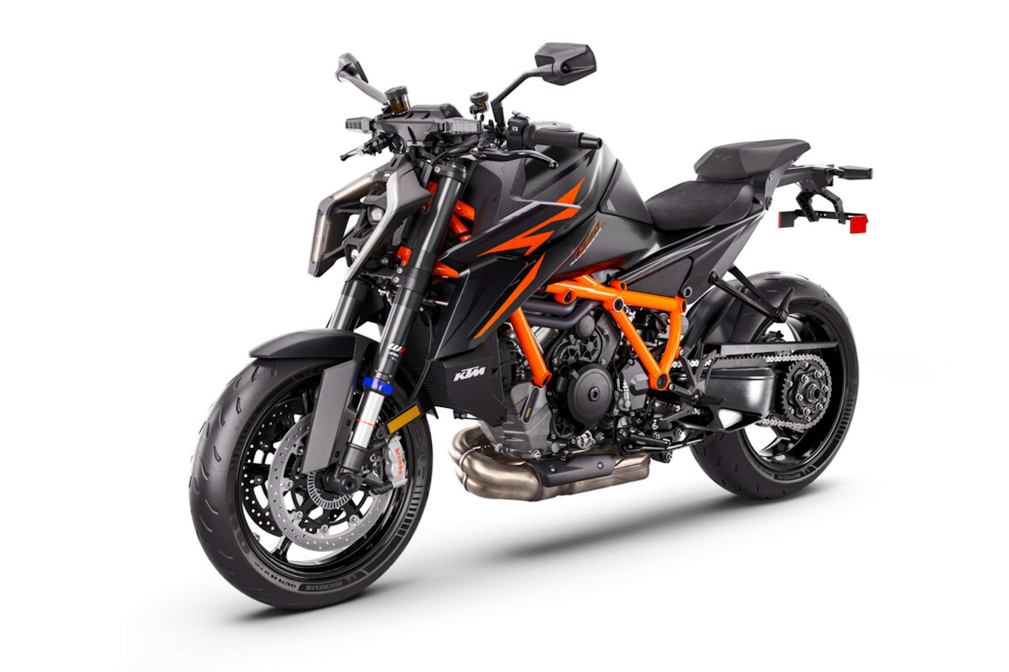 KTM's 2024 1390 Super Duke R EVO. Media provided by KTM.