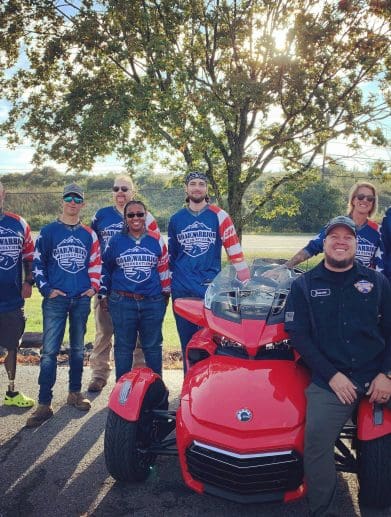 A view of the 2023 Can-Am & Road Warrior Foundation (RWF) Adventure Therapy Ride. Media provided by Can-Am.