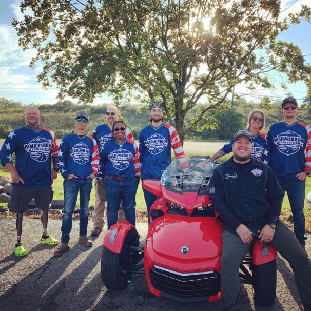 A view of the 2023 Can-Am & Road Warrior Foundation (RWF) Adventure Therapy Ride. Media provided by Can-Am.