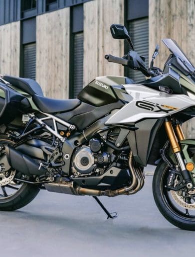 Suzuki's all-new 2024 GSX-S1000GX. Media provided by Suzuki.