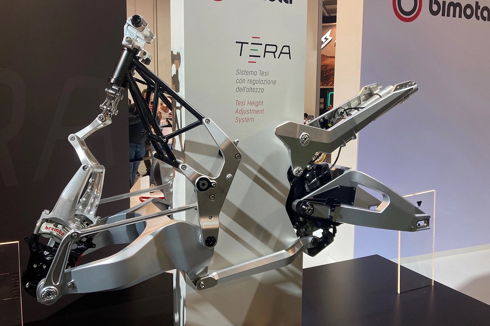 A view of Biota's new Performance Crossover, the Tera. Media provided by Bimota and EICMA.